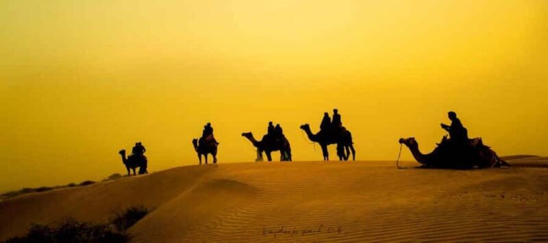 02- Days Golden City Of Rajasthan, Jaisalmer Desert Tour - Desert Adventure and Sunset Magic