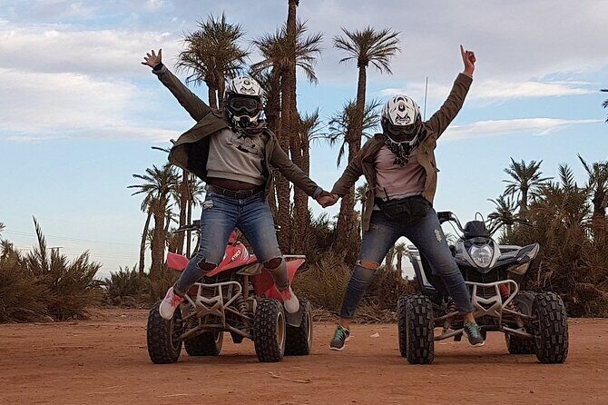 1/2 Day: Quad tour in the palm grove of Marrakech - An adventure through Morocco’s iconic oasis