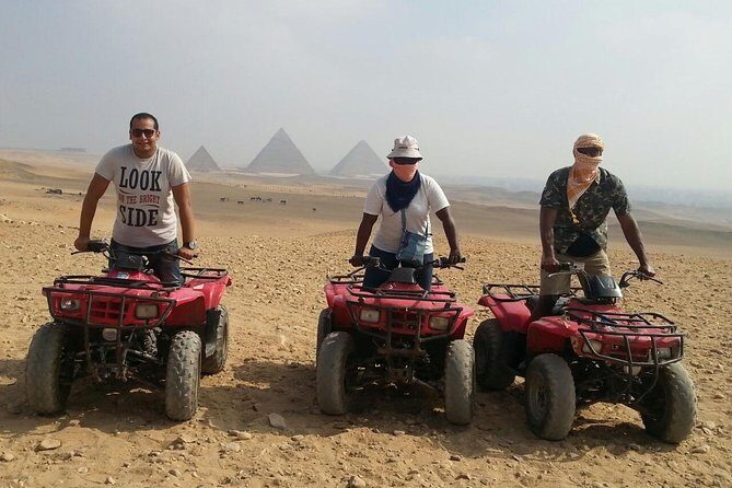 1.5-Hour Quad Bike Tour Around the Giza Pyramids from Cairo - FAQ