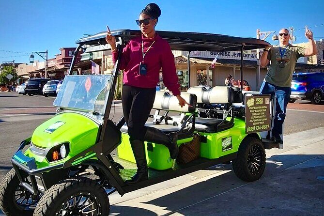 1.5 Hour Stretch Limo Golf Cart Tour, Ultimate Old Town Exploration - Why You’ll Love This Scottsdale Tour