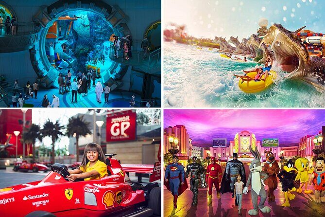 1 Day 2 Yas Island Park Tickets Combo - Key Points
