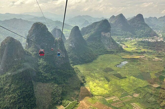 1-Day Li-River Cruise from Guilin to Yangshuo+Yangshuo Ruyi peak Cable Car Tour - Frequently Asked Questions
