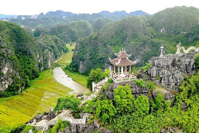 1 Day Luxury Tour to Ninh Binh: Bai Dinh Trang An Mua Cave - Bai Dinh Pagoda: Vietnams Largest Buddhist Complex
