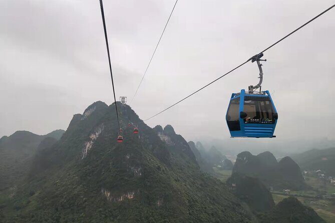 1-Day Yangshuo bird's eye view mountains private tour - Key Points