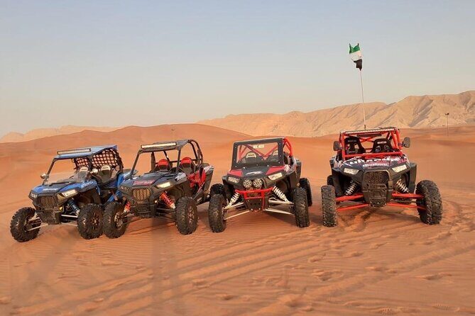 1-Hour Dune Buggy Self Drive with Camel Ride and Sand Boarding in Red Dunes - FAQ
