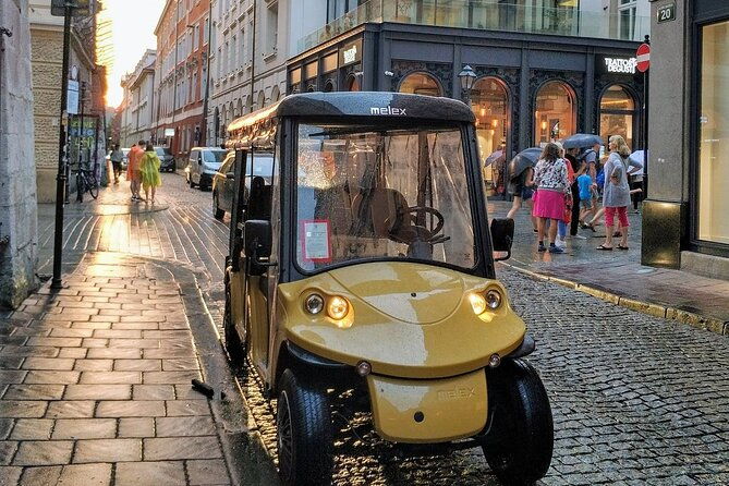 1-hour-tour-to-krakows-old-town-by-electric-golf-cart