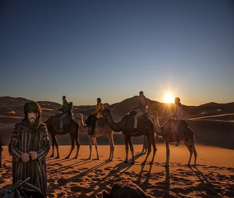 1 night Camel Trek in Merzouga Desert - Key Points