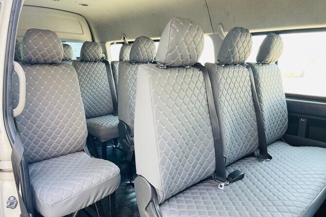 10 - 12 Seater Toyota Haice Tourist MiniVan Rental Dubai - Key Points