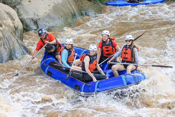10km Rafting with 8Adventures from Chiang Mai Include Pickup & Lunch - The Itinerary: What to Expect