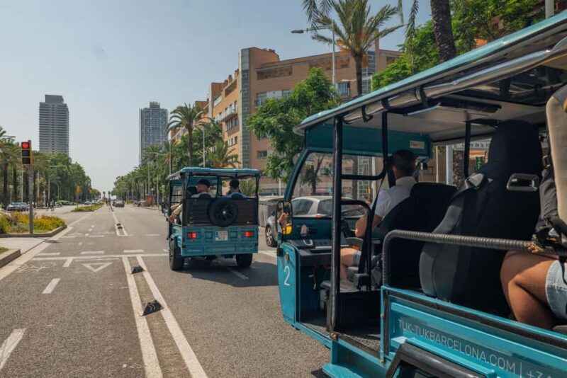 1,5-Hour Barcelona City & Beach Private Tuk-Tuk Tour - An In-Depth Look at the Tour Itinerary