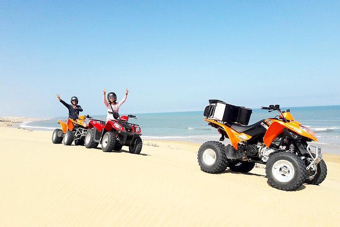 1h quad bike on the beach - Key Points  