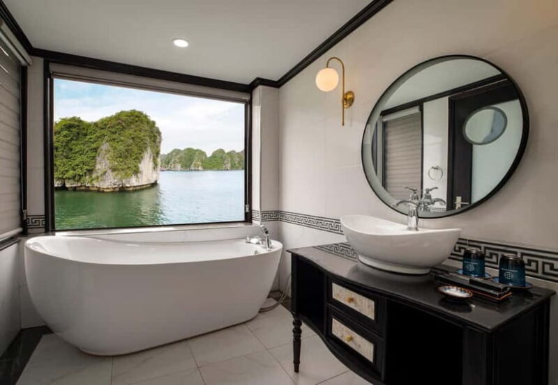 2/3-Day Halong & Lan Ha Bay Doris 5* Cruise balcony, bathtub - The Real Value: What Makes This Cruise Stand Out