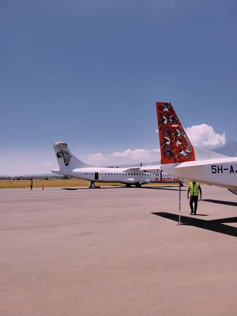 2-day luxury private fly safari from&back to zanzibar - The Lodging: Comfort Meets Stunning Views