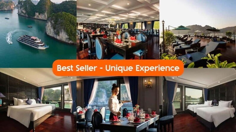 2-Day On 5 Star Cruise Halong Bay with Meals and Kayaking - Key Points