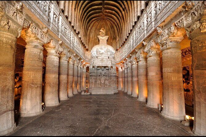 2-Day Private Ajanta Ellora Tour from Mumbai with Car or Guide - Key Points