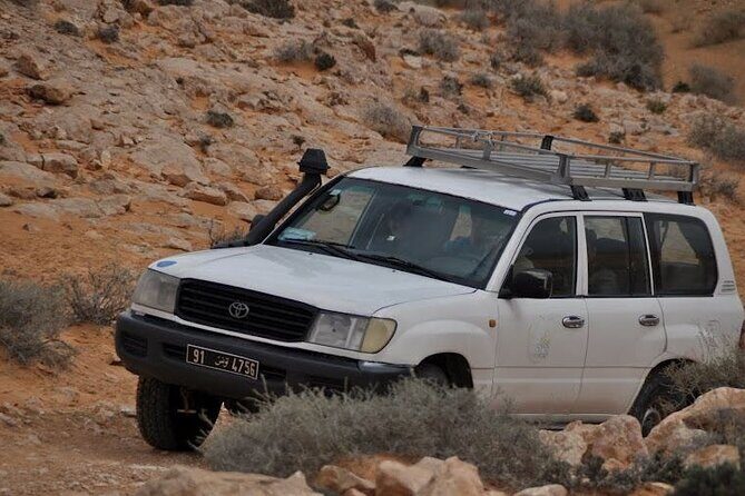 2 days tour to Douz & Ksar Ghilan oasis. and an overnight in the sahara under bedouin tent .. Dinner in the camp, Private Jeep - with english speaking guide. - Discover the Tunisian Sahara: A Detailed Review of the 2-Day Douz & Ksar Ghilane Oasis Tour