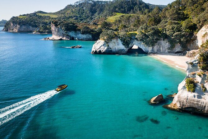 2 Hour Cathedral Cove and Volcanic Coast Cruise with Shade Canopy - Experience the 2 Hour Cathedral Cove and Volcanic Coast Cruise with Shade Canopy