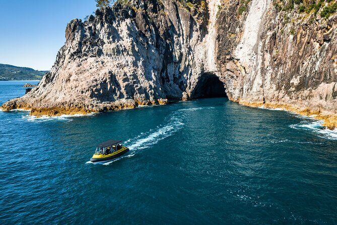 2 Hour Cathedral Cove and Volcanic Coast Cruise with Shade Canopy - Detailed Tour Breakdown