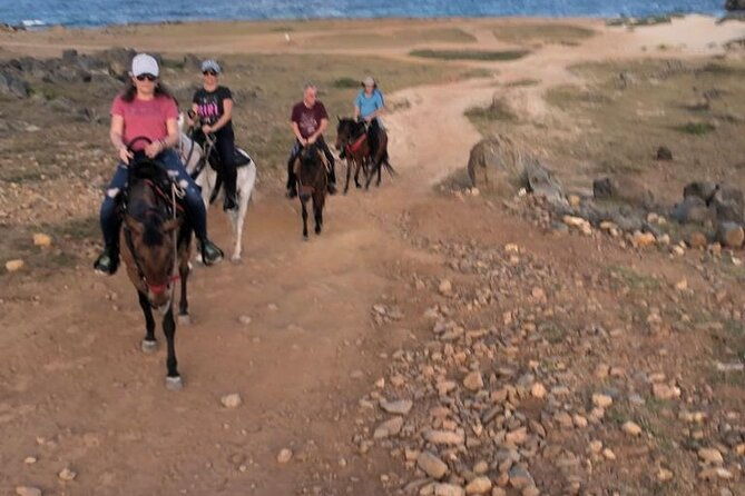 2-hour-horseback-riding-tour-to-little-natural-bridge-in-aruba