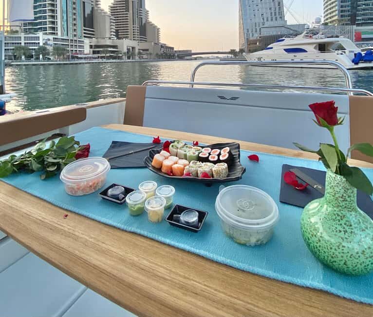 2-Hour Romantic Sunset Cruise with Sushi and Drinks - Key Points