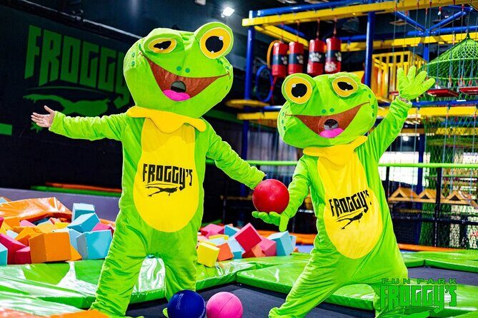 2 Hours Trampoline, Playground, Rope Park and Game Card 1500 baht - The Experience in Detail