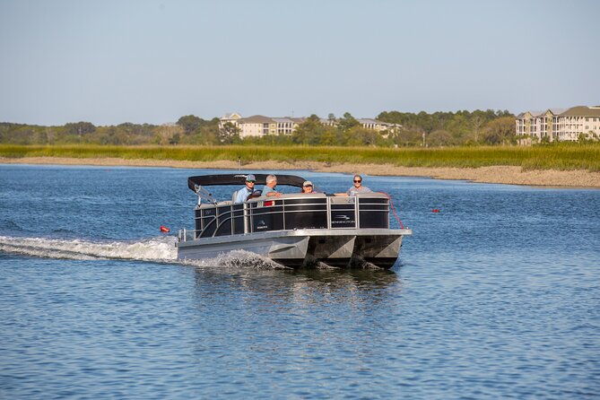 22-ft-luxury-pontoon-private-hilton-head-boat-rental-for-2-hours