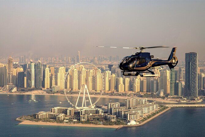 25 Minute Helicopter Ride in Dubai with optional Transfers - Key Points