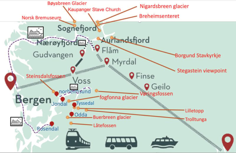 2day tour hardanger bike vøringsfossen and flåm næroyfjord - Experience Review: 2-Day Hardangerfjord & Nærøyfjord Tour in Norway