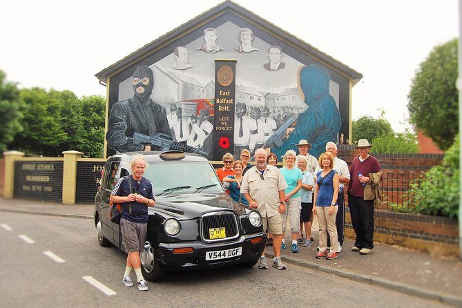 2hours Republican & Loyalist Mural Black Taxi Tour from Belfast - An Honest Look at the 2-Hour Belfast Black Taxi Tour