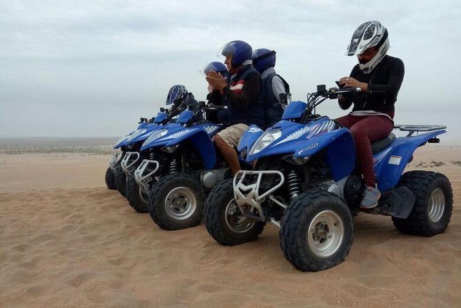 3 Activities in 1 day :Camel riding+ Jet ski+Quad biking - Frequently Asked Questions