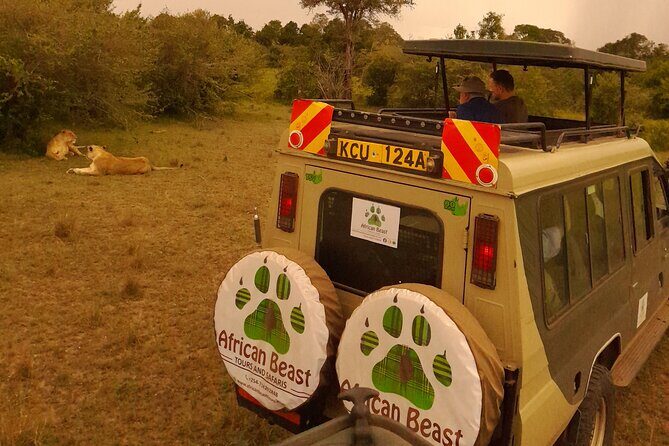 3 Days 2 Nights Masai Mara Safari staying inside the park - Key Points