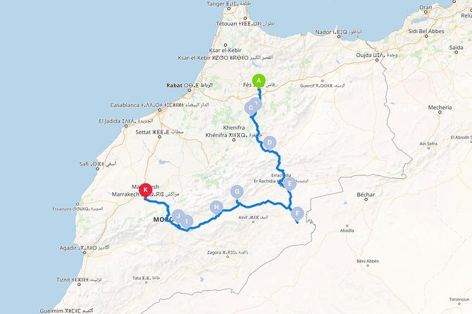 3 Days 2 nights trip from FEZ to MARRAKESH passing by MERZOUGA - Day 3: Ouarzazate to Marrakech via Aït Ben Haddou