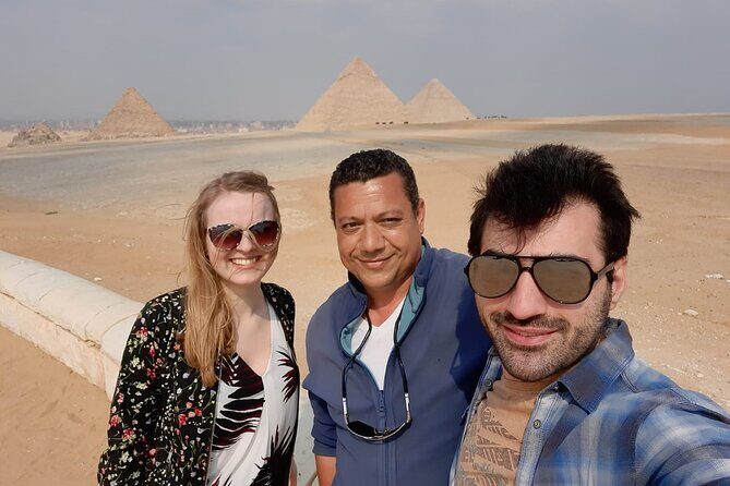 3 Days : Giza Pyramids , Egyptian Museum + Overnight CAMPING in the white desert - The Journey Through Ancient Egypt and Beyond