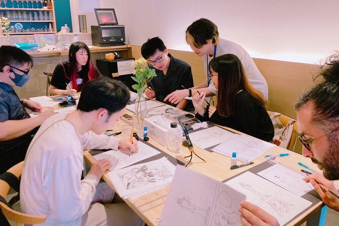 3-hour-manga-drawing-workshop-in-tokyo-2