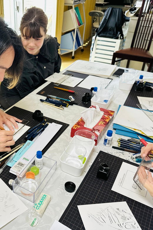 3-hour-manga-drawing-workshop-in-tokyo