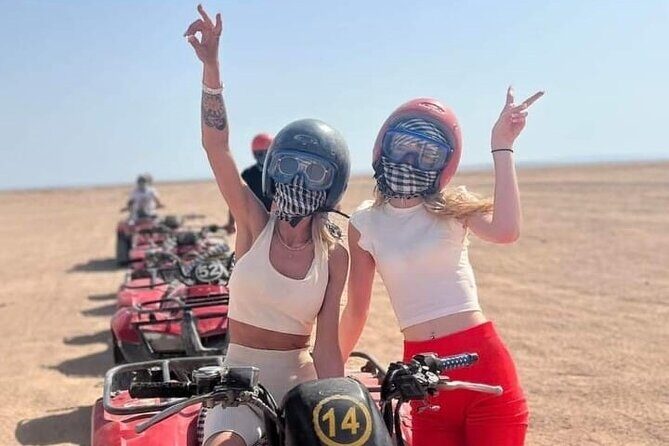 3 Hours Safari ATV Quad, Camel ride, with Hotel transfer Hurghada - Key Points