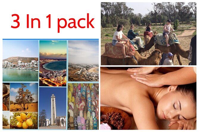 3 in 1 = city tour half day + camel ride 2hours + hammam massage 2hours - What Reviewers Say