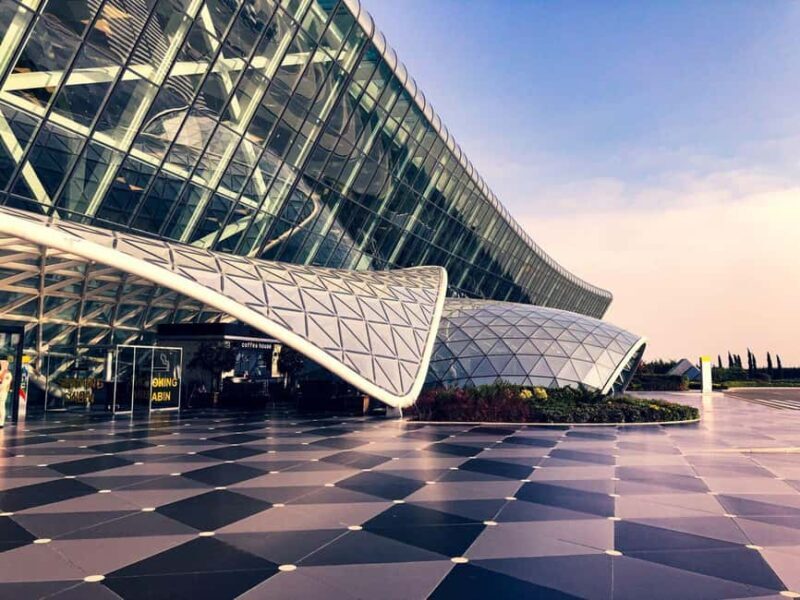 3 Nights 4 Days Azerbaijan Tour Package - Option 04 - Day 1: Welcome to Baku — Panoramic Evening Tour