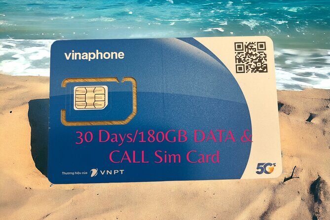 30 Days 180GB Data and Call SIM card Vietnam - Key Points