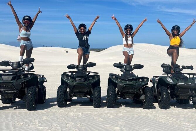 30 minutes Quad Biking, FREE Sandboarding and Content Creation - Key Points