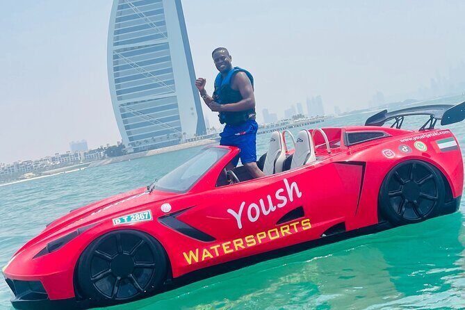 30Min Jetcar Dubai with Burj Al Arab Views-Free Ice Cream - The Experience: What You Can Expect