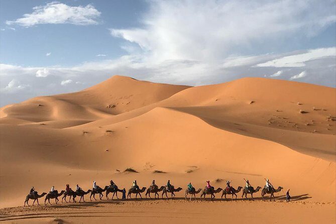 4-Days Sahara Desert Trip From Marrakech end at Marrakech - Day Three: Sunrise, Camels, and Mountain Passes