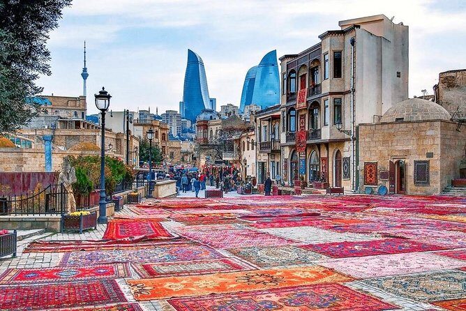 4 Days Tour: Airport Pickup + Old City + Night Tour + Day Trip Baku + Gabala - Key Points