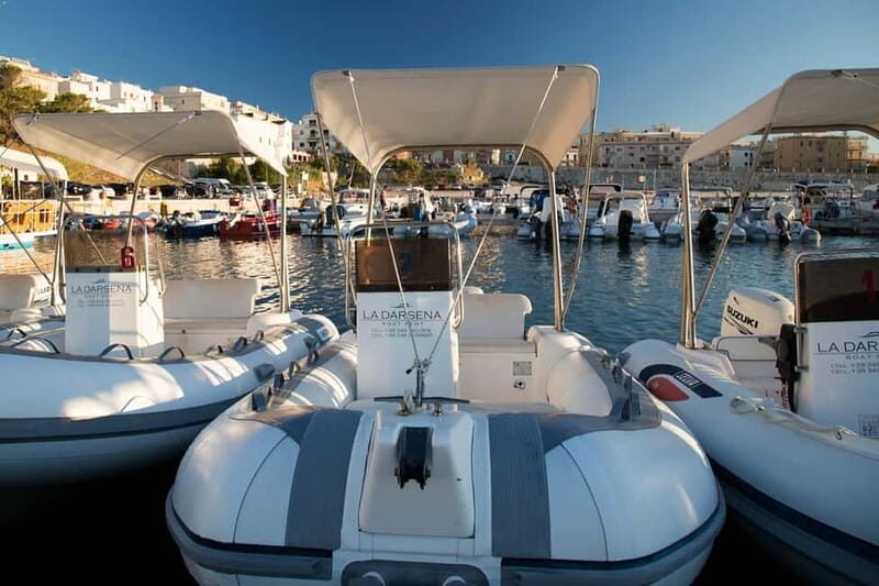 4-hour dinghy rental - La Darsena - Key Points  