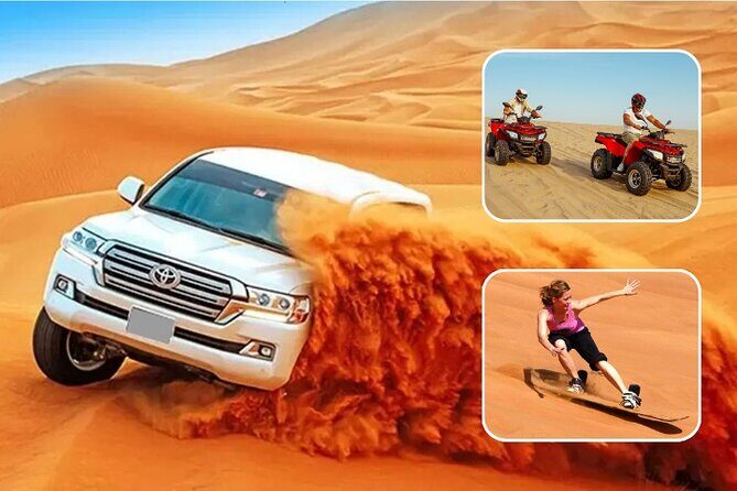 4 Hour Morning Desert Safari with Camel Ride & Sand Boarding - Key Points