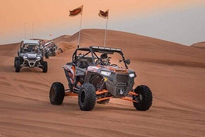 4-Hour Multi-Activity Experience with Polaris 1000cc Buggy Ride on Dubai Desert - Key Points