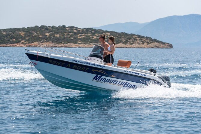 4-hour-private-boat-rental-without-skipper-at-agios-nikolaos