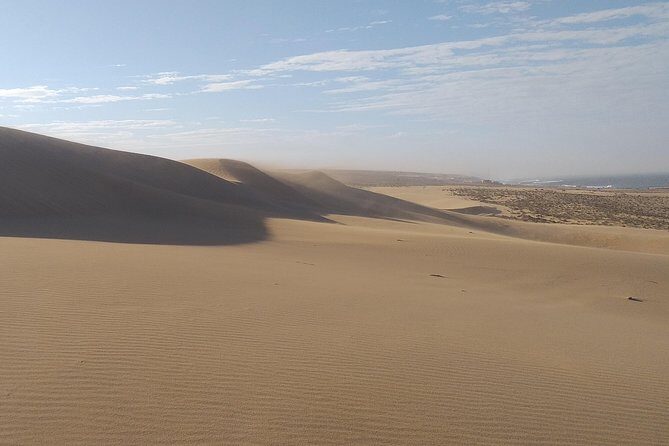 4 hours.Agadir : Trip to Sahara and tifnit fishing village - Frequently Asked Questions