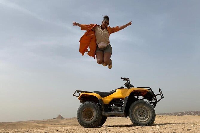 4-Hours private Tour Giza Pyramids, Sphinx, Lunch,One Hour ATV bike & camel ride - What to Expect from the 4-Hour Private Giza Tour
