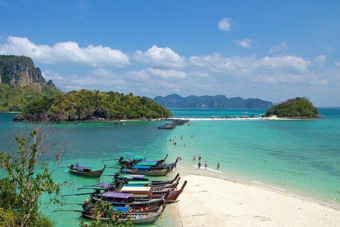 4 Islands Day Tour from Krabi with Tub, Chicken, Poda Island & Phra Nang Cave - Key Points